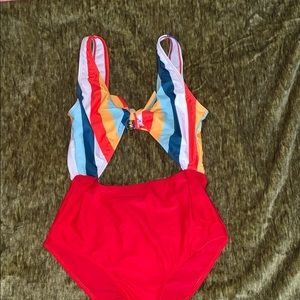 Cutout One Piece Bikini